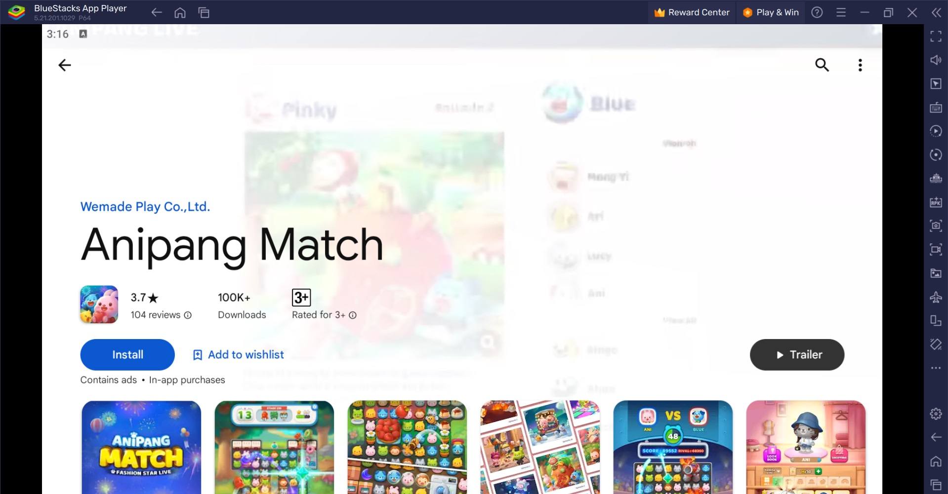 How to Play Anipang Merge on PC with BlueStacks