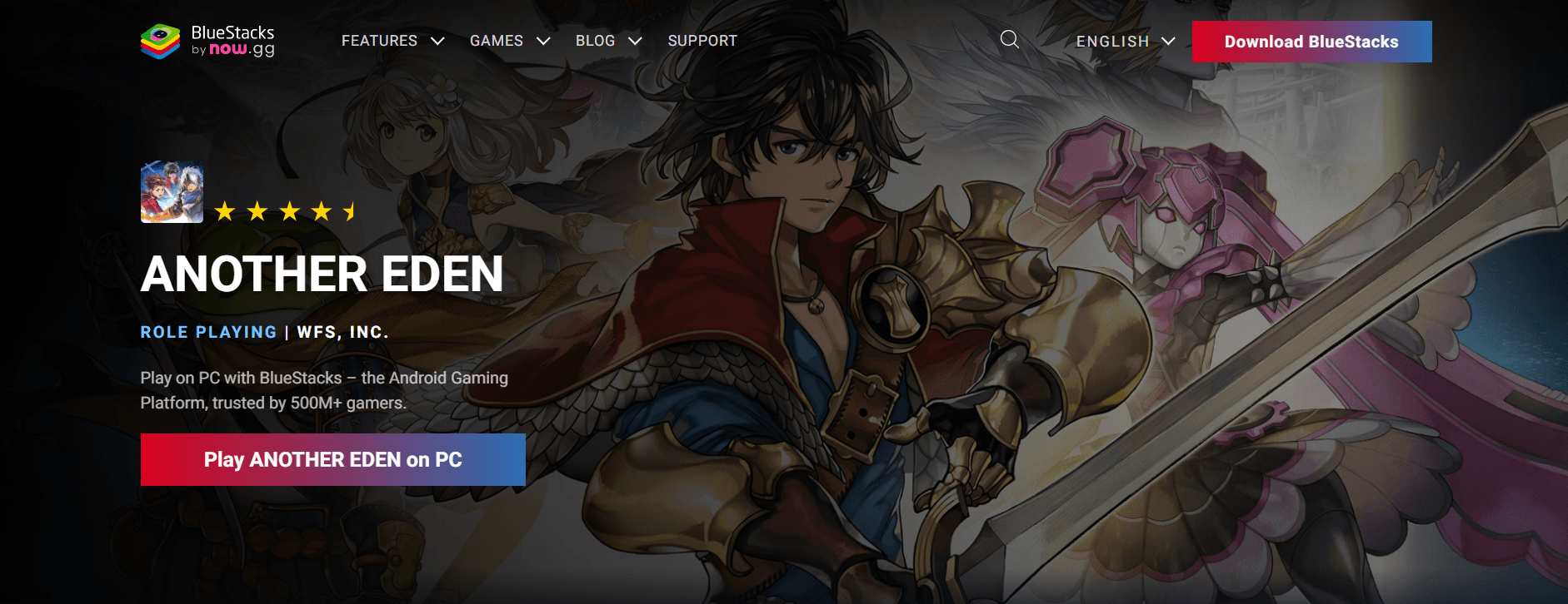 Another Eden: The Cat Beyond Time and Space Extreme Update | BlueStacks