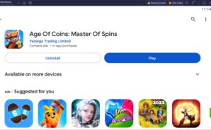 Juguemos Edad de las Monedas: Maestro de Giros en BlueStacks: Una Guía para Principiantes
