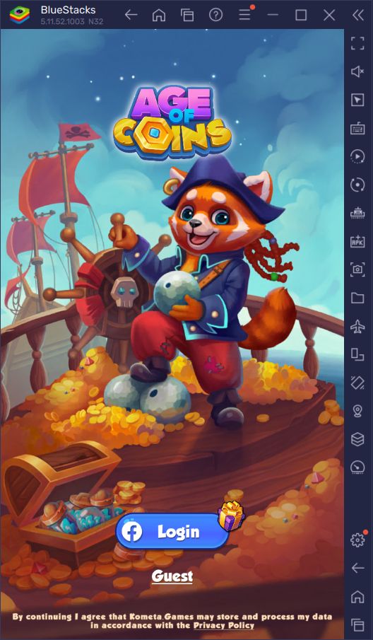 BlueStacks'te Age of Coins: Master of Spins Oynamaya Başlayalım: Başlangıç Rehberi