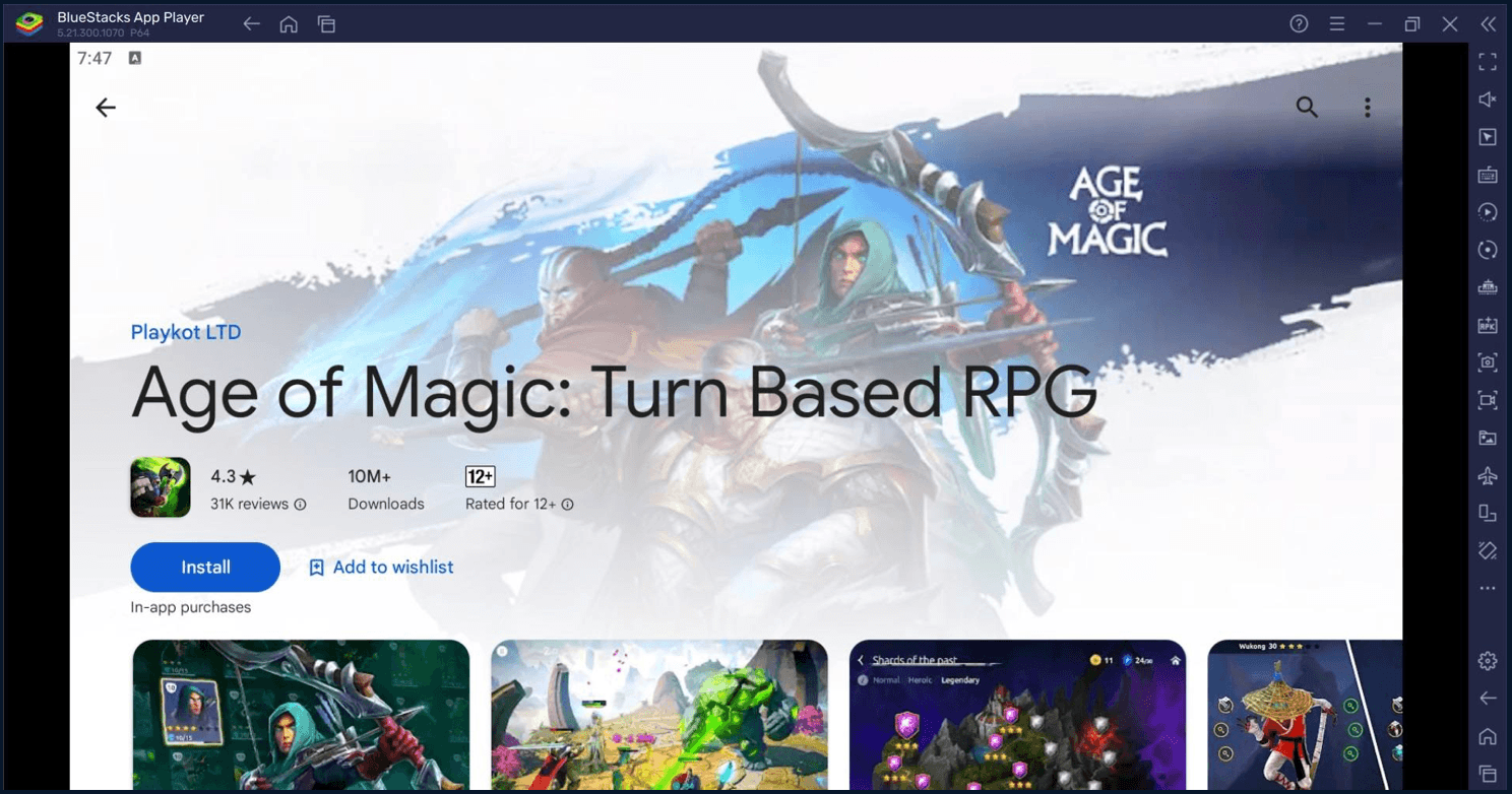 Comment Jouer à Age of Magic: Turn-Based RPG sur PC avec BlueStacks