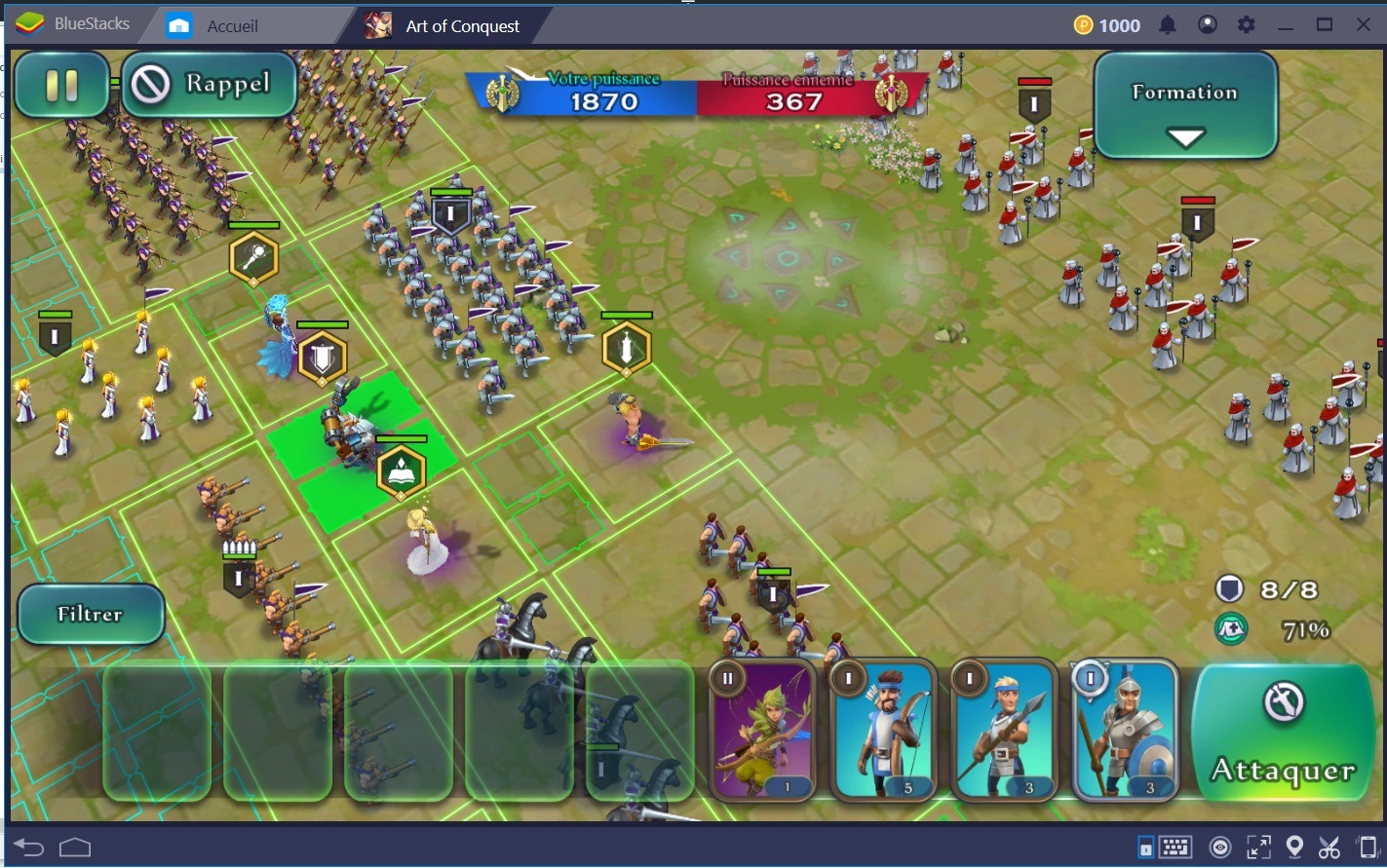 Art of Conquest: Conseils et Astuces