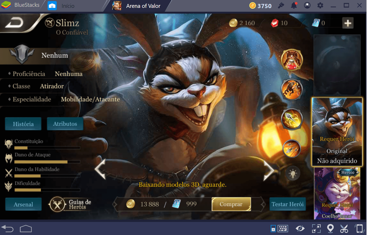 Guia de Atirador para Arena of Valor