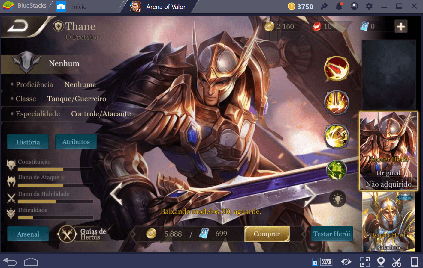 Guia de Tanks em Arena of Valor