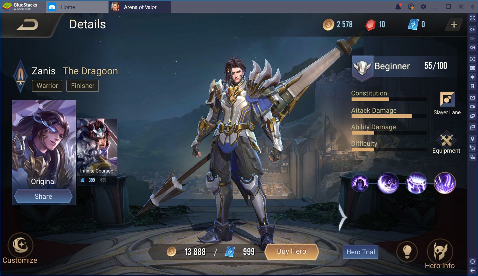 The Different Character Types in Arena of Valor