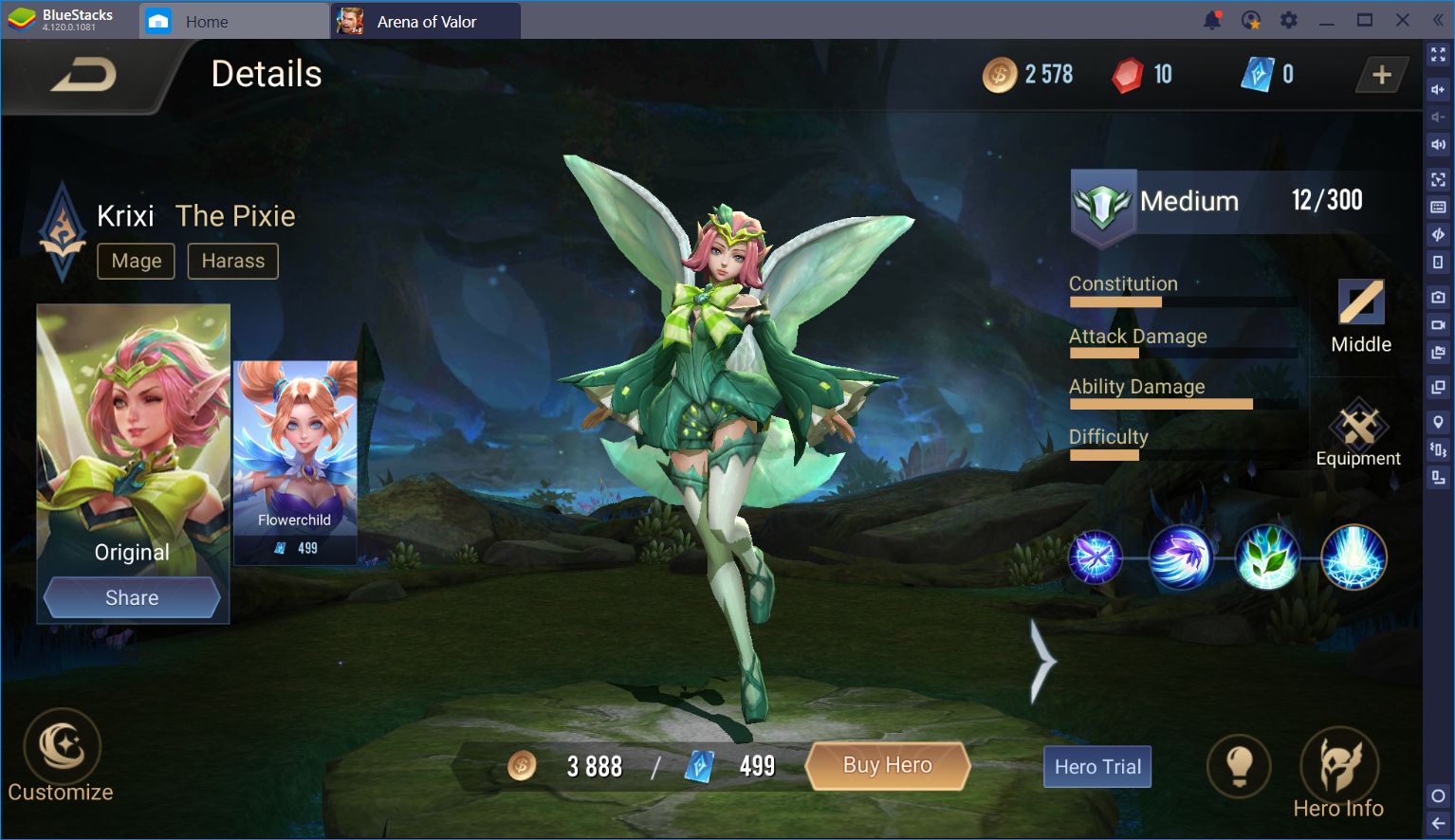 The Different Character Types in Arena of Valor