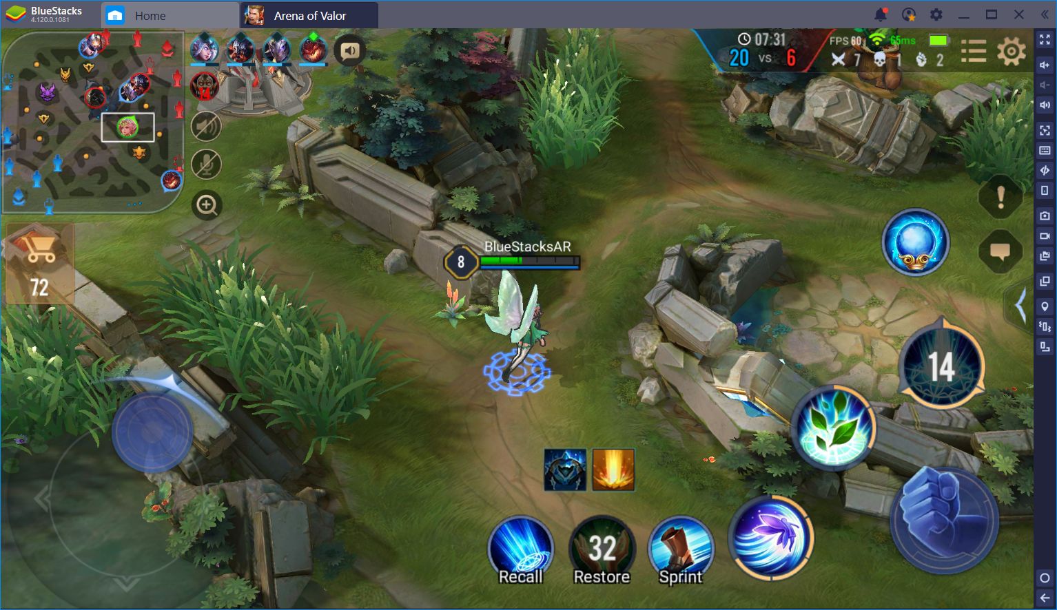 Arena of Valor Combat Basics: Staying Alive and Getting Kills