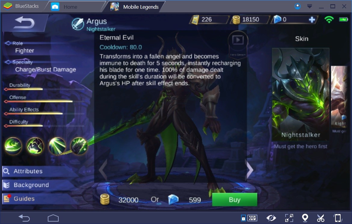 Mobile Legends Argus 4th Skill