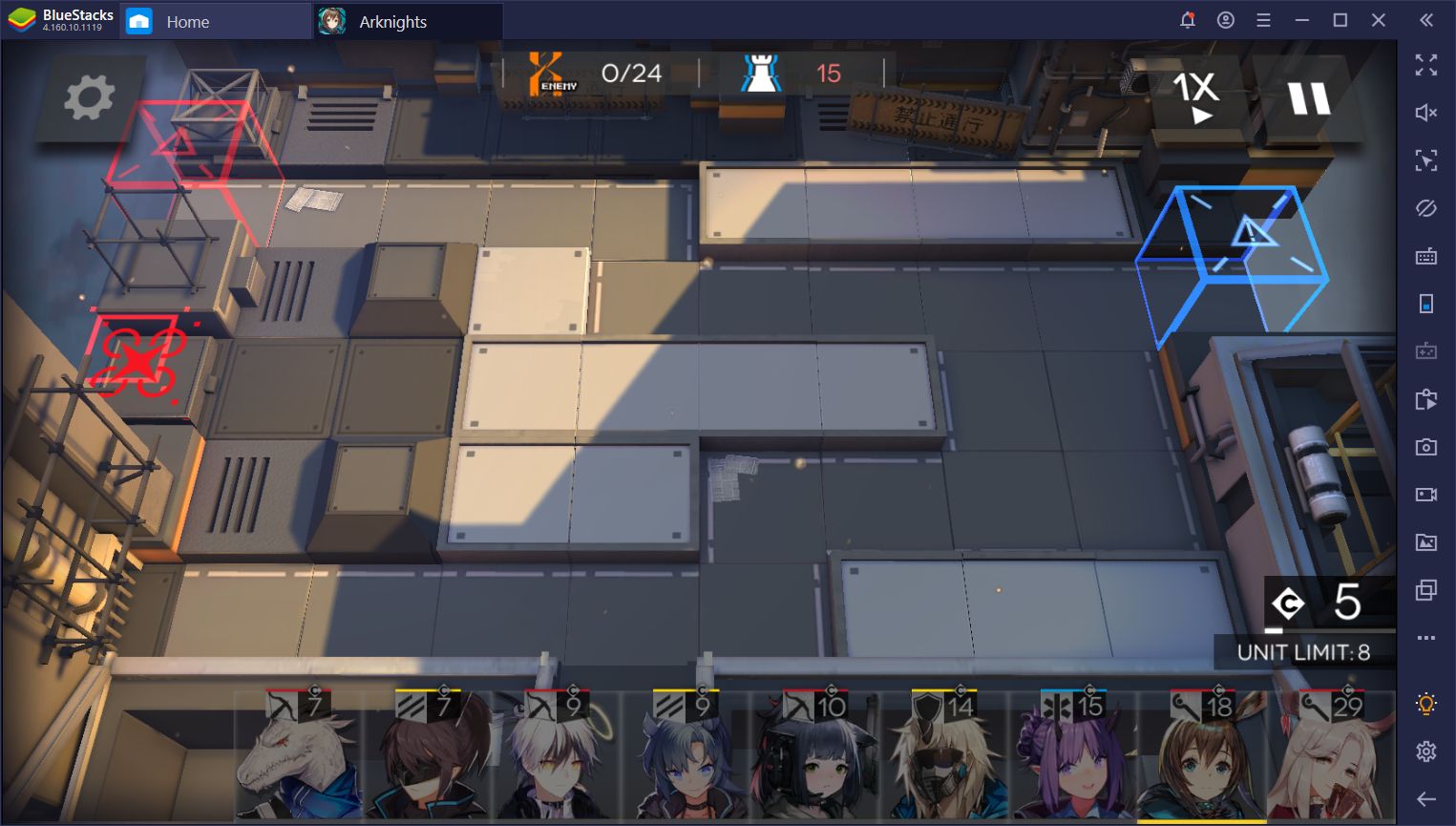 Arknights sur PC – Comment défendre ses positions grâce à BlueStacks