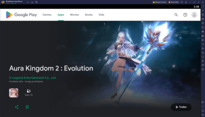 Come giocare a Aura Kingdom 2: Evolution su PC con BlueStacks