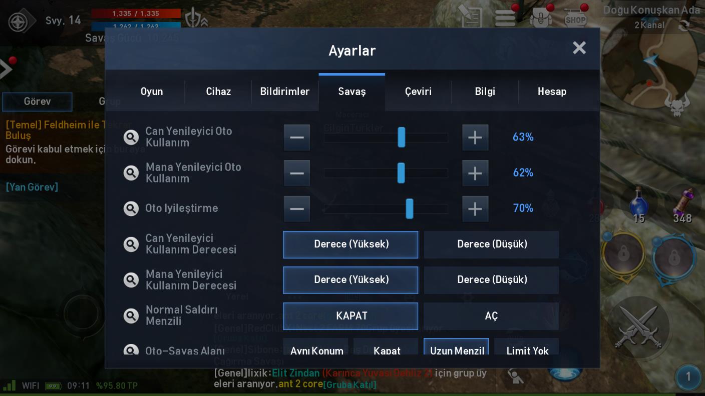 Bluestacks Auto Settings Tr