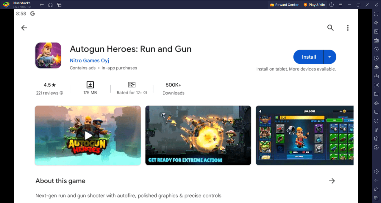 How to Play Autogun Heroes: Run and Gun on PC with BlueStacks