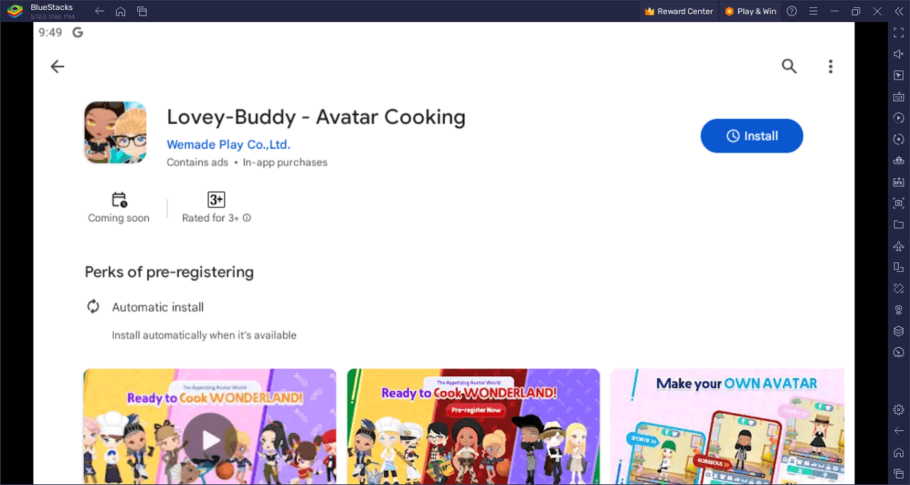 How to Play Lovey-Buddy - Avatar Cooking on PC With BlueStacks