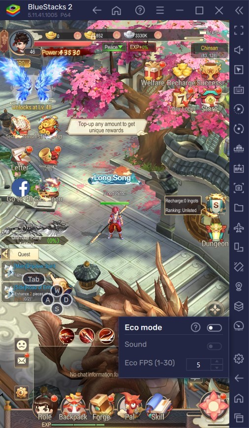 BlueStacks Features to Increase Efficiency in Tower of Fantasy
