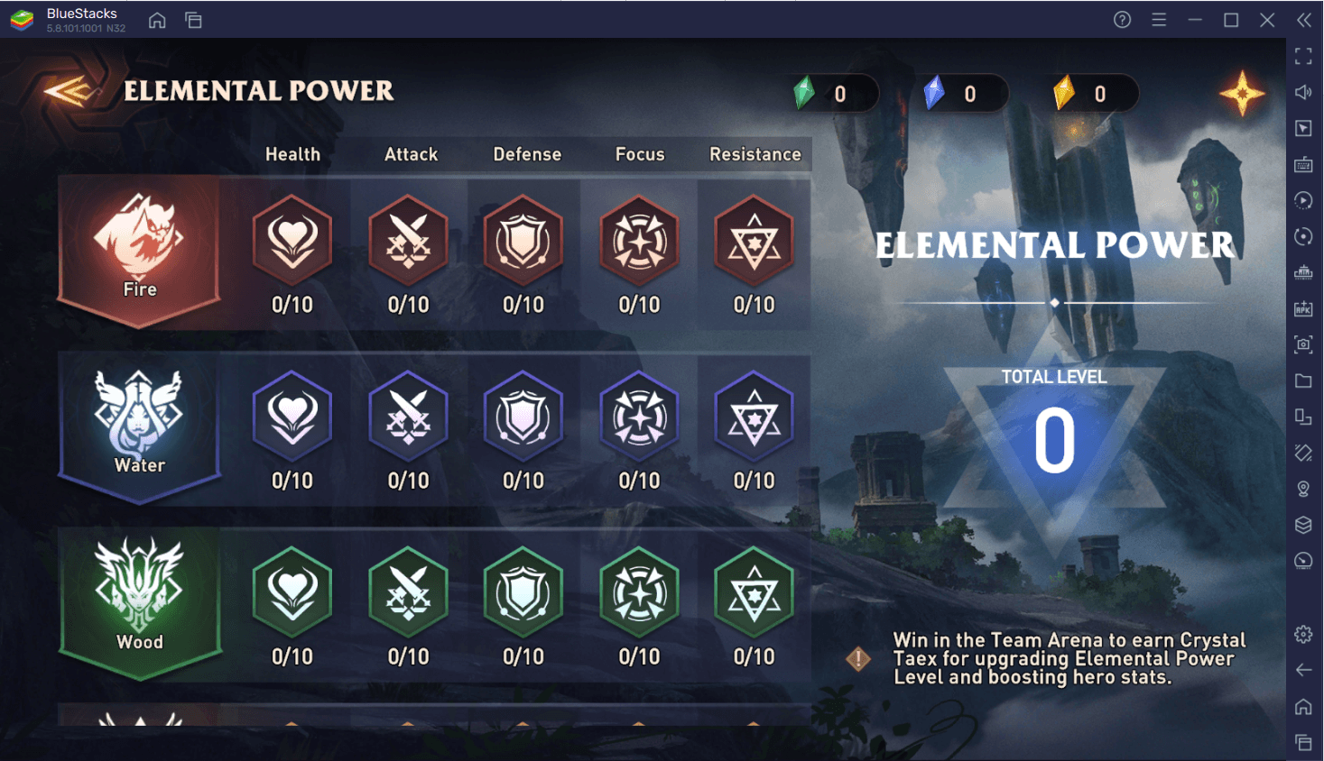 Awaken: Chaos Era – Team Arena Mode, Forge, and Elemental Power Systems