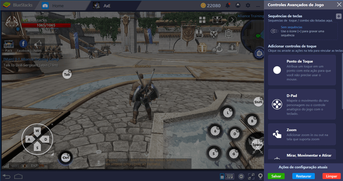 Como instalar e configurar AxE : Alliance vs Empire com BlueStacks