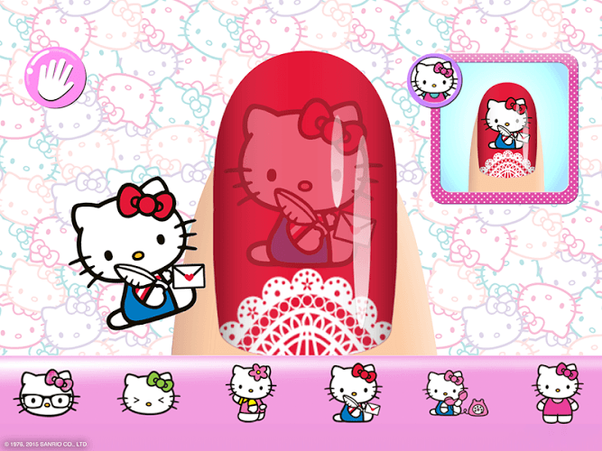 Play Hello Kitty Nail Salon on PC with BlueStacks