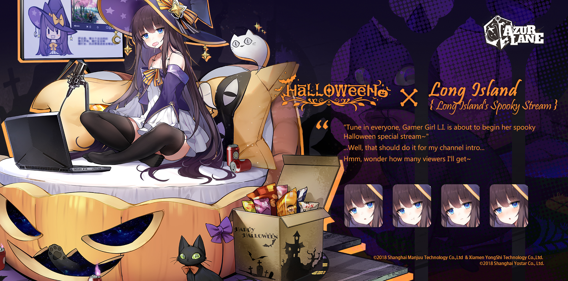 Azur Lane ‘Halloween Chaos Rerun’ Event Bringing Lots of New Items and Goodies