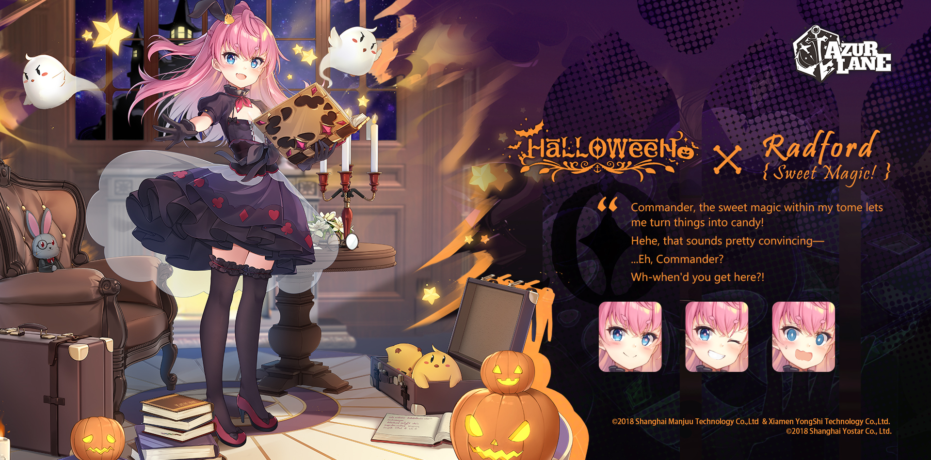 Azur Lane ‘Halloween Chaos Rerun’ Event Bringing Lots of New Items and Goodies