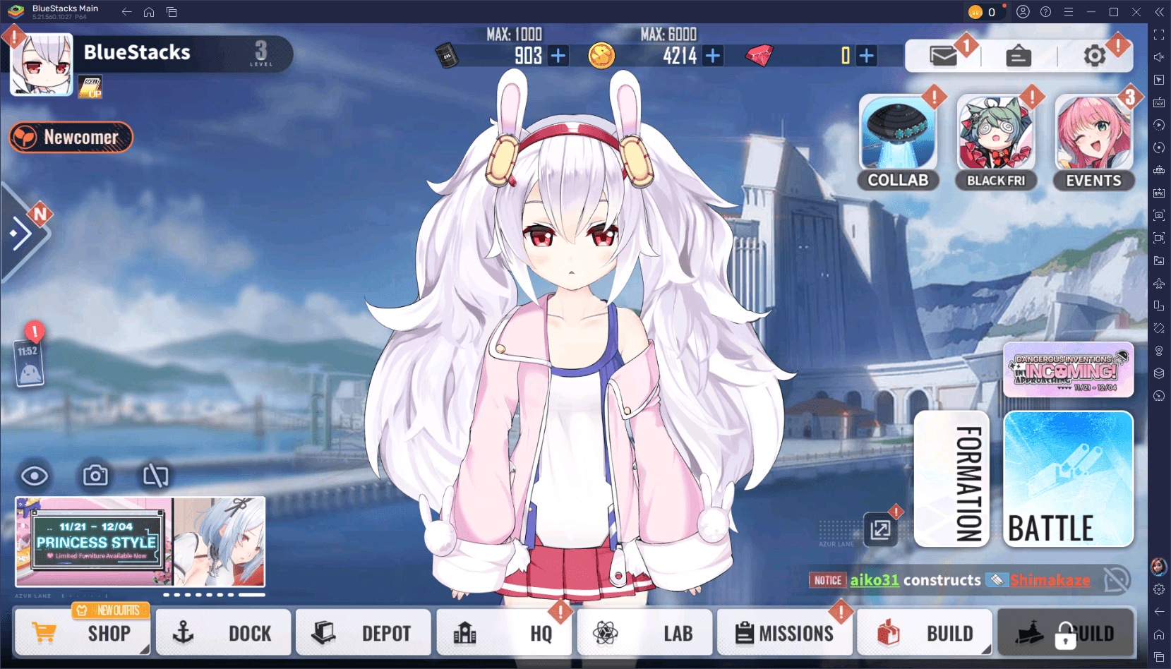 Azur Lane’s 11/21 Update Brings Exciting New Events, Characters, and Features