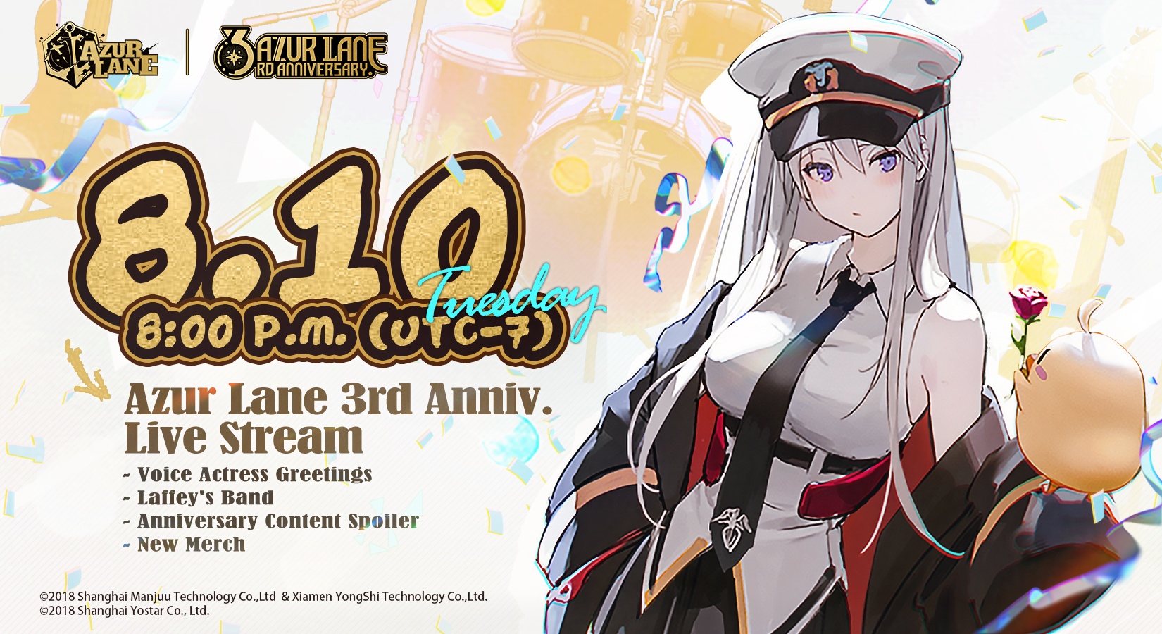Azur Lane: Kinu's New Memory 'As Cool As A Demon' is Now Available