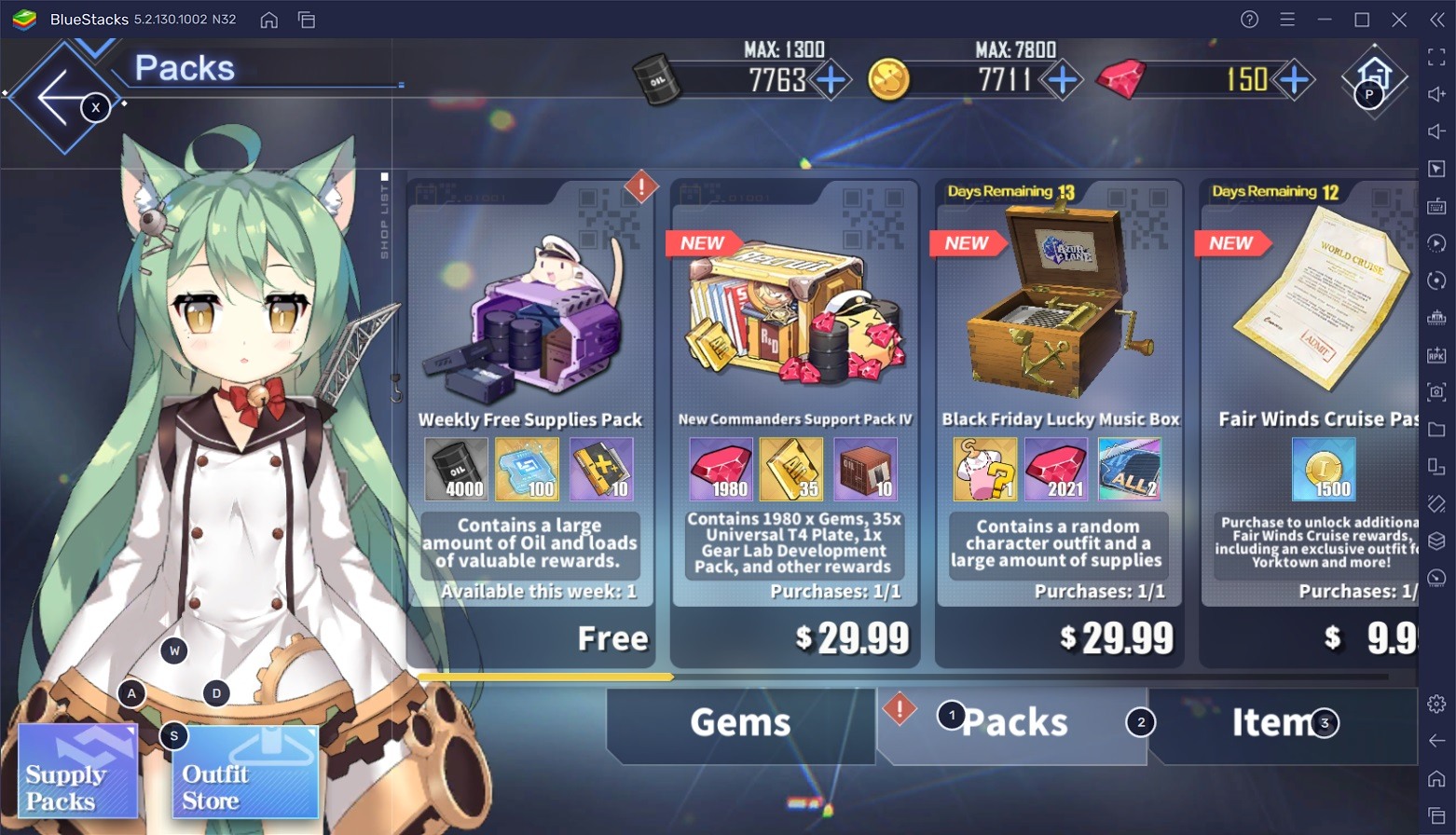 Azur Lane: Black Friday Event and Tons of Rerun Items