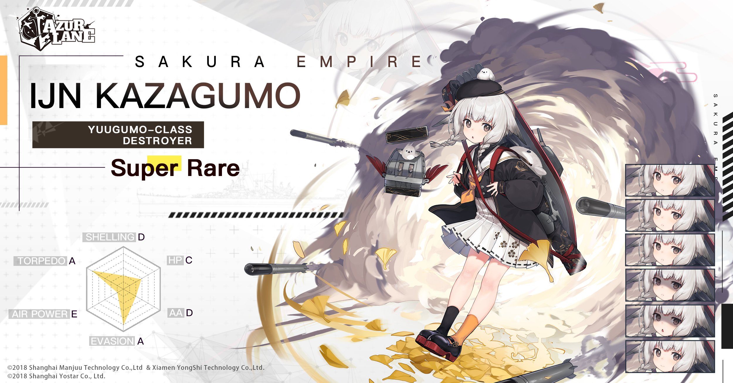 Azur Lane: New Characters Kazagumo and Shirayuki, New Events, Skins, and More