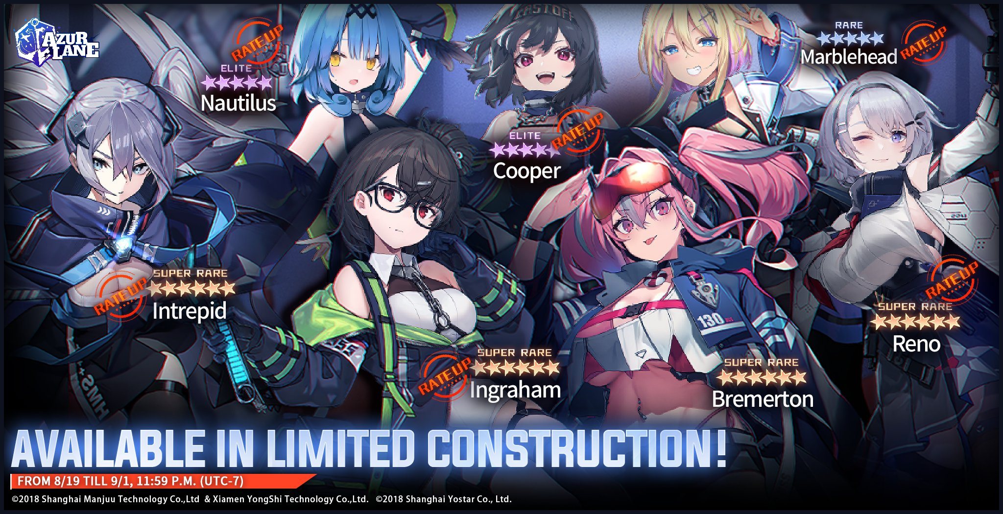 Azur Lane August Update: The Microlayer Medley Event Returns