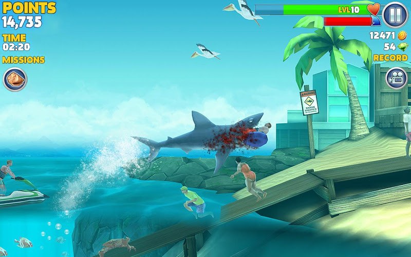 Скачать бесплатно игру hungry shark на пк