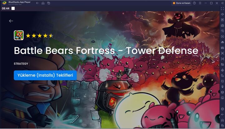 BlueStacks ile Battle Bears Fortress - Tower Defense PC Kurulum Rehberi