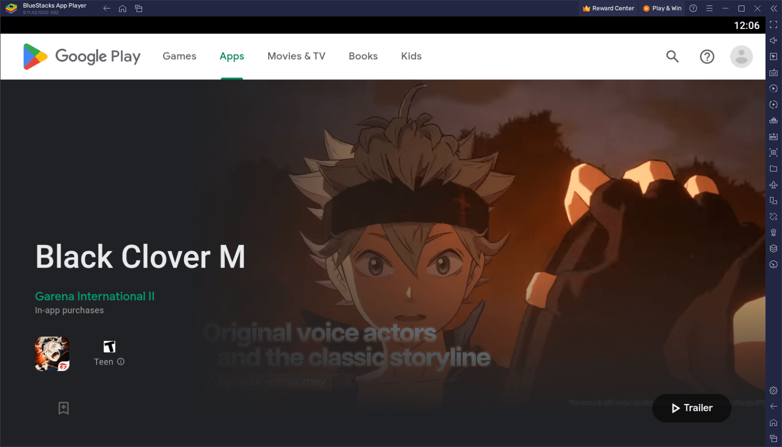 Comment Jouer à Black Clover M sur PC avec BlueStacks