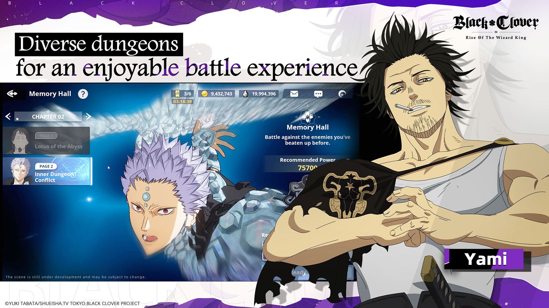 Black Clover M: Rise of the Wizard King - Entfessle die Magie auf Bluestacks für das ultimative Spielerlebnis!