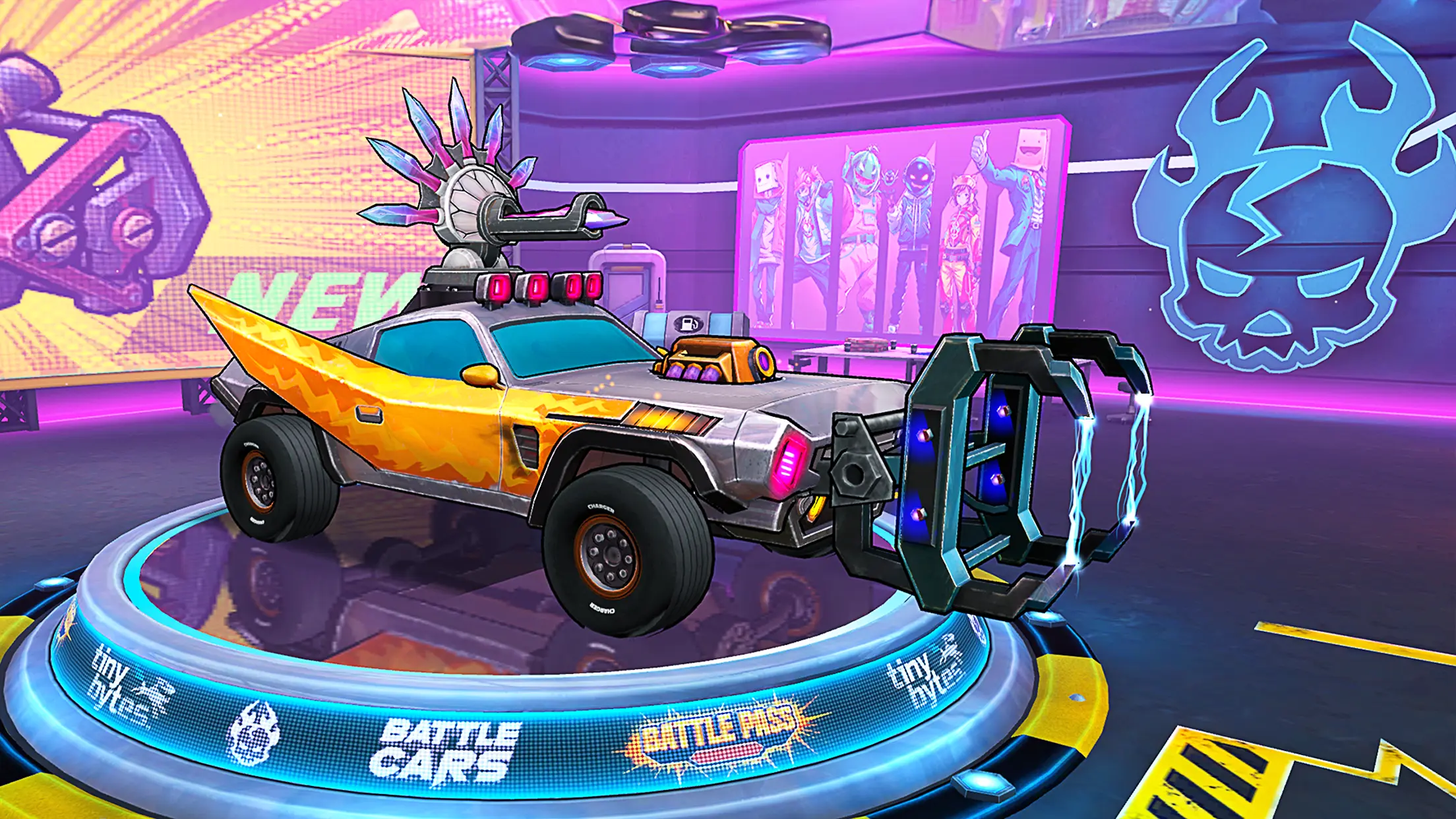 How to Install and Play Battle Cars: Nitro PvP Shooter on PC with BlueStacks