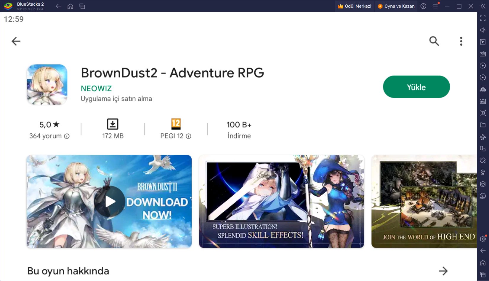 BrownDust2 - Adventure RPG Oyunu BlueStacks ile Bilgisayarda Nasıl Oynanır