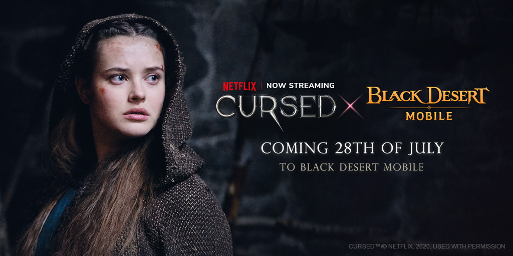 Black Desert Mobile X Cursed – Pearl Abyss Joins Up With Netflix in a Crossover Event