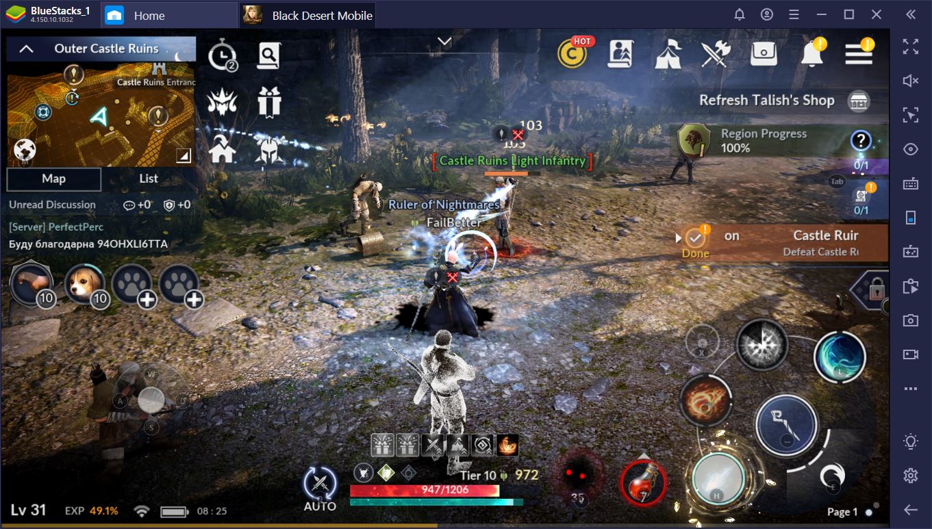 Фишка удачи black desert mobile