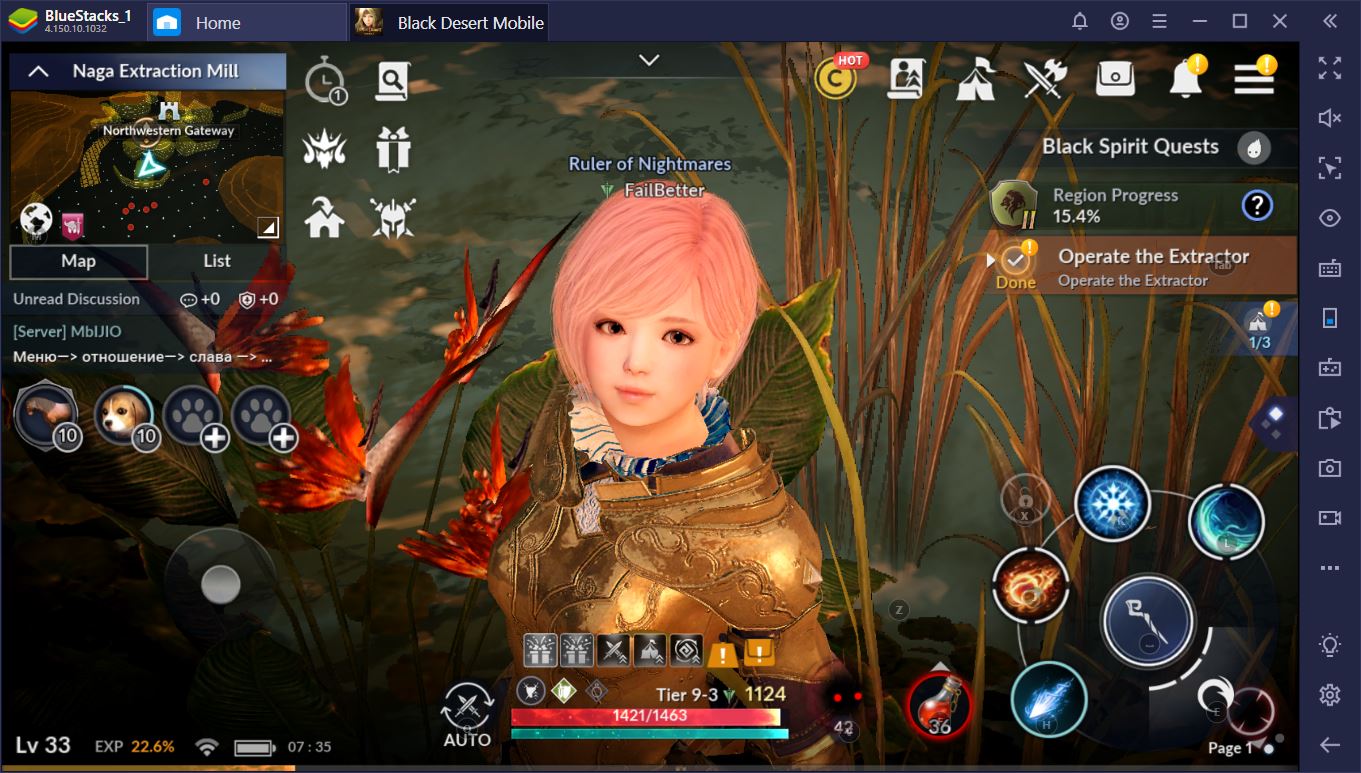 Black Desert Mobile Gameplay and Commentary (Part 1)