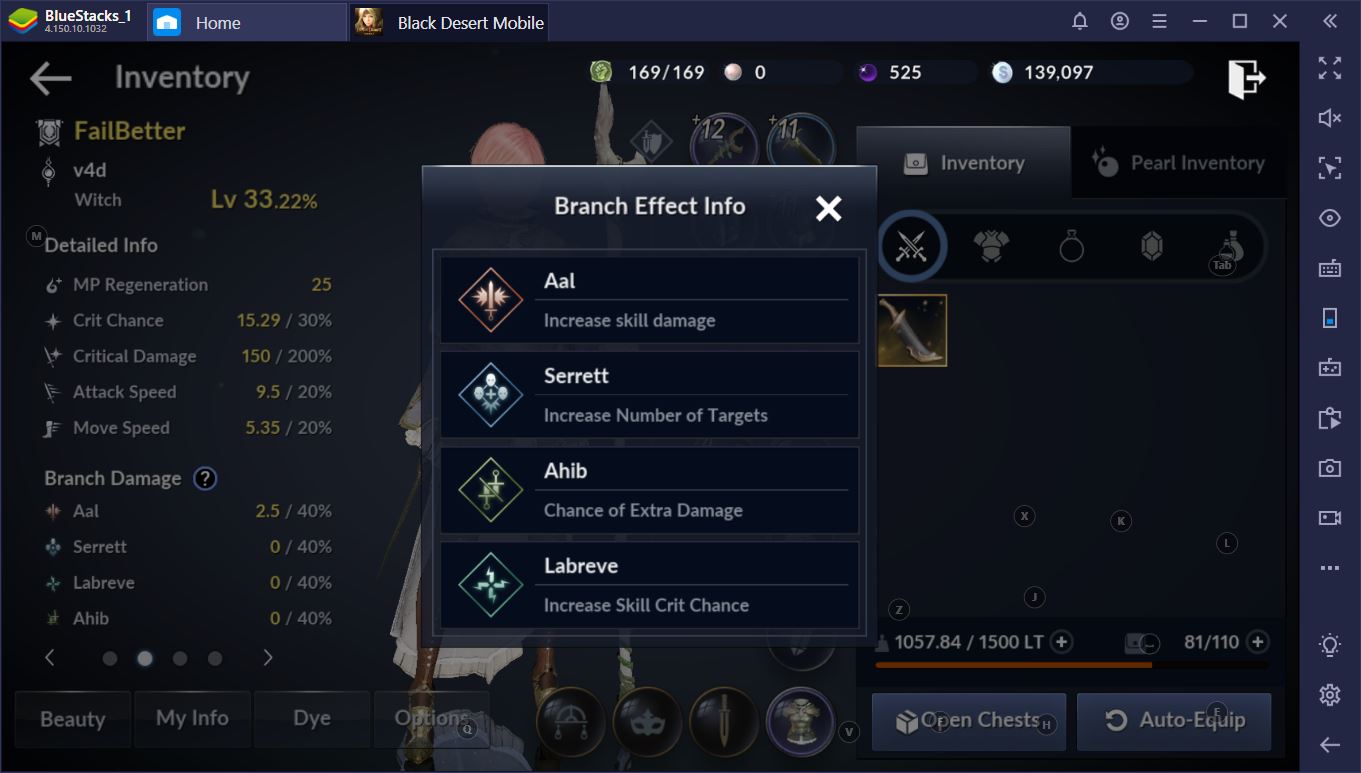 Black Desert Mobile on PC: Guide to Armor, Accessories, and Stats