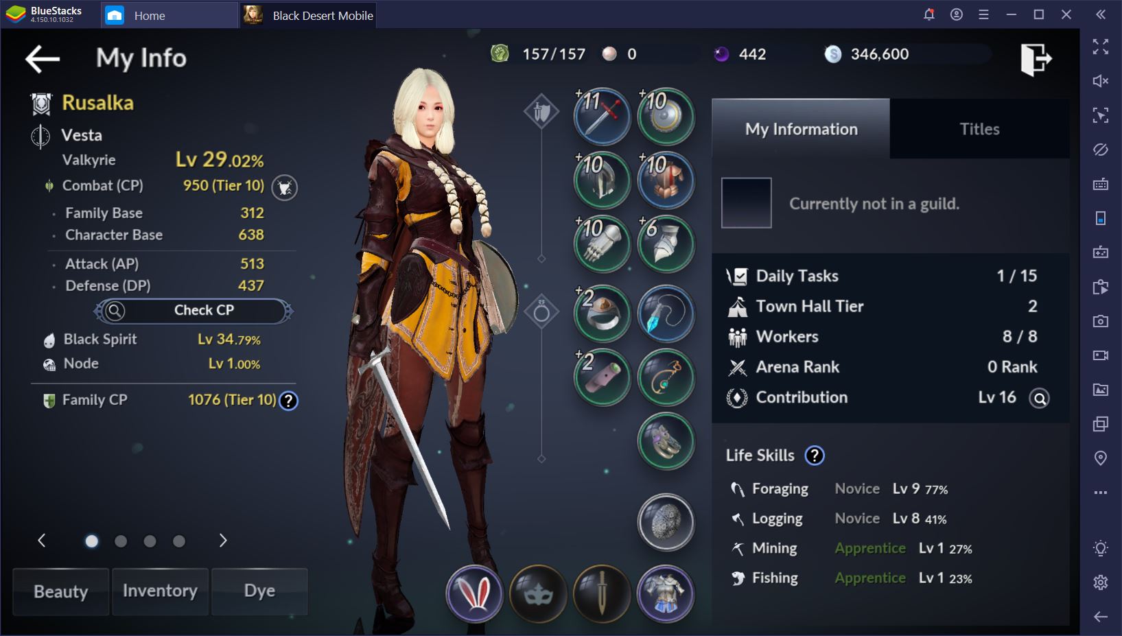 Black Desert Mobile The Complete Guide To Character Improvement