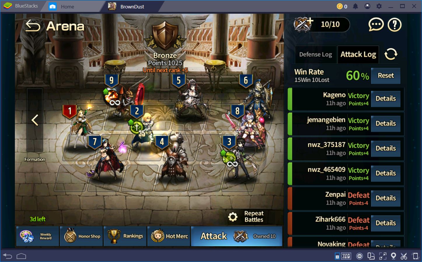 Brown Dust Advanced Tips And Tricks For Arena Battles Bluestacks 4