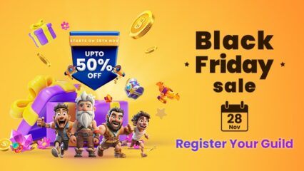 Đăng ký Bang hội – Mở khóa Khuyến mãi lên đến 50% trên Cửa hàng BlueStacks trong dịp Black Friday này!