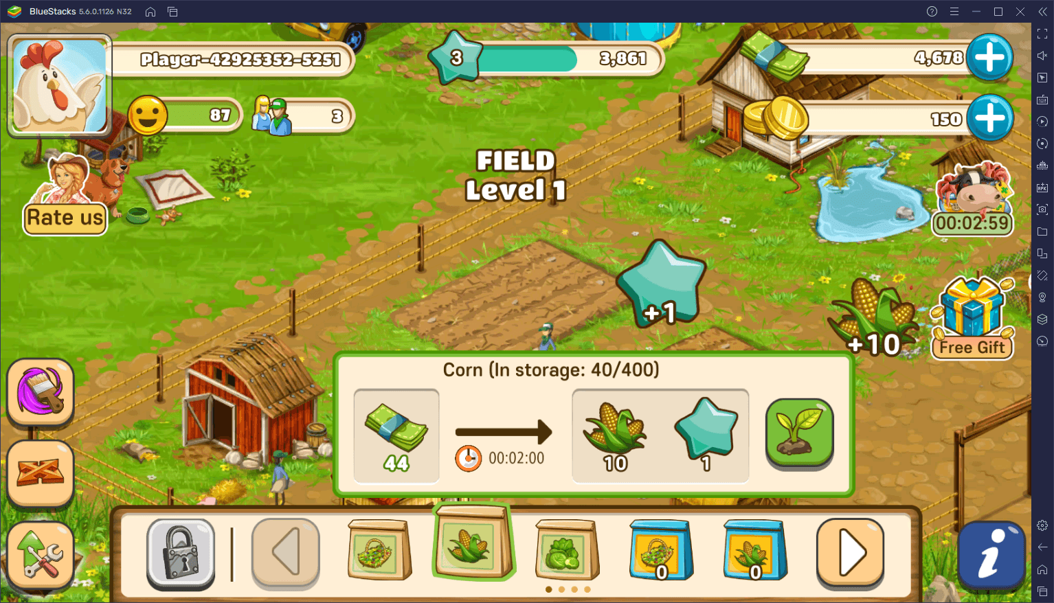 Big Farm: Mobile Harvest sur PC – Comment Optimiser, SImplifier et Accélérer le Développement de Votre Ferme avec les Outils de BlueStacks