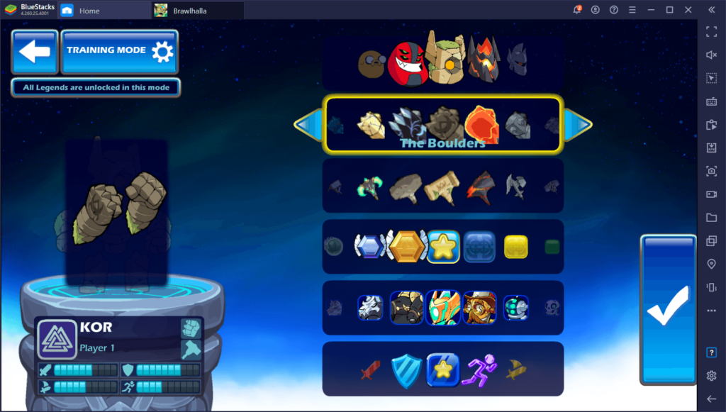 Guide des Gantelets dans Brawlhalla – Le Meilleur Outil pour les Gros