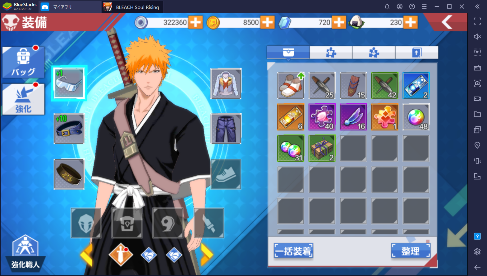 BlueStacks：『BLEACH Soul Rising』初心者ガイド