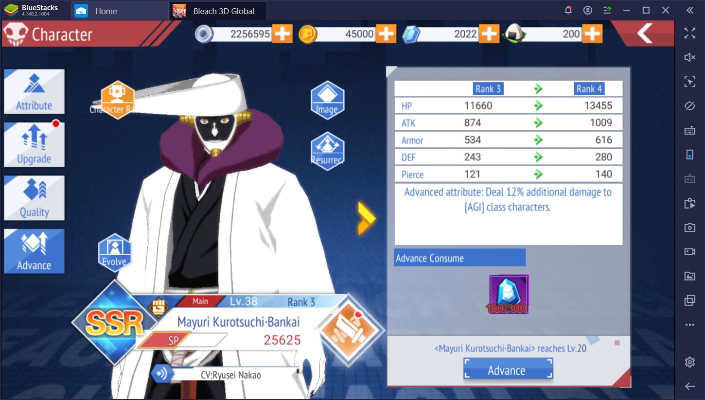 BLEACH Mobile 3D on PC: How to Upgrade Your Characters Quickly