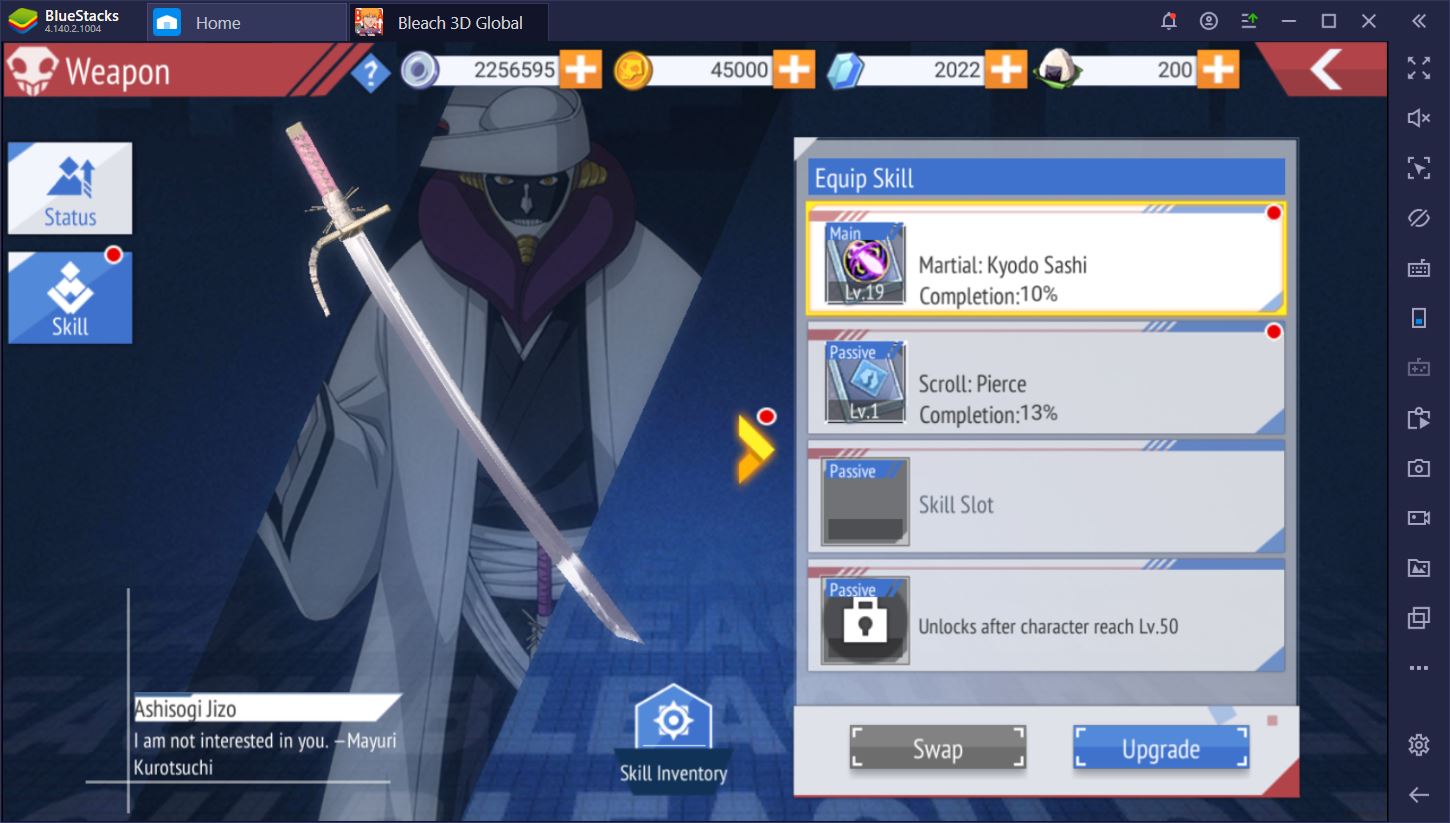 BLEACH Mobile 3D on PC: How to Upgrade Your Characters Quickly