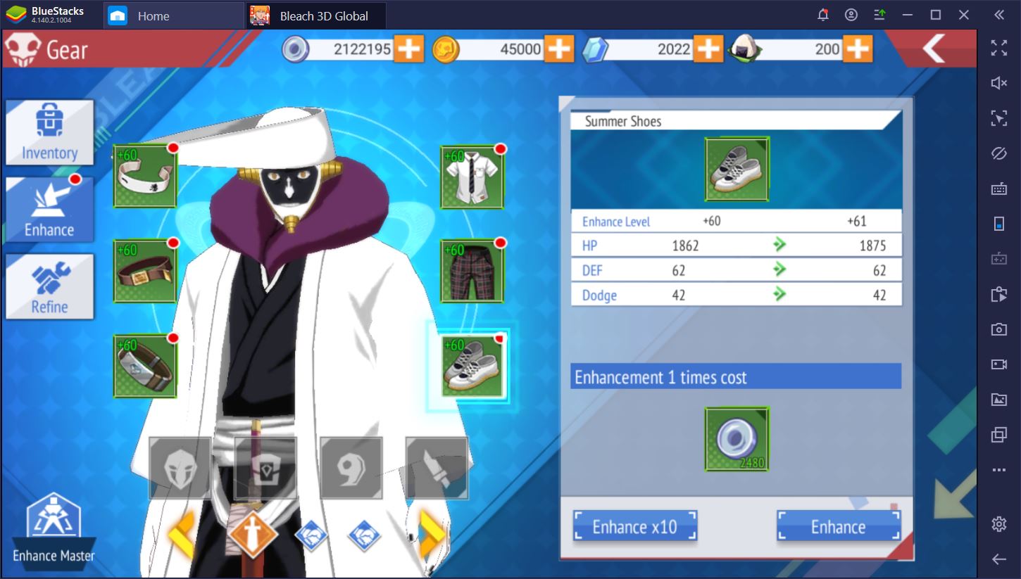 BLEACH Mobile 3D on PC: How to Upgrade Your Characters Quickly