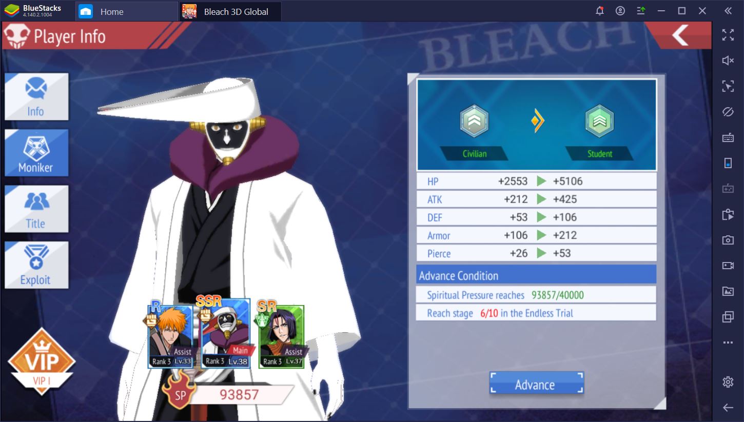 Bleach Mobile 3D: dicas e truques para iniciantes