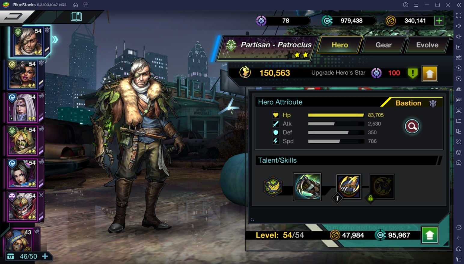 BlueStacks’ Leitfaden zu Helden in Battle Night: Cyberpunk-Idle RPG