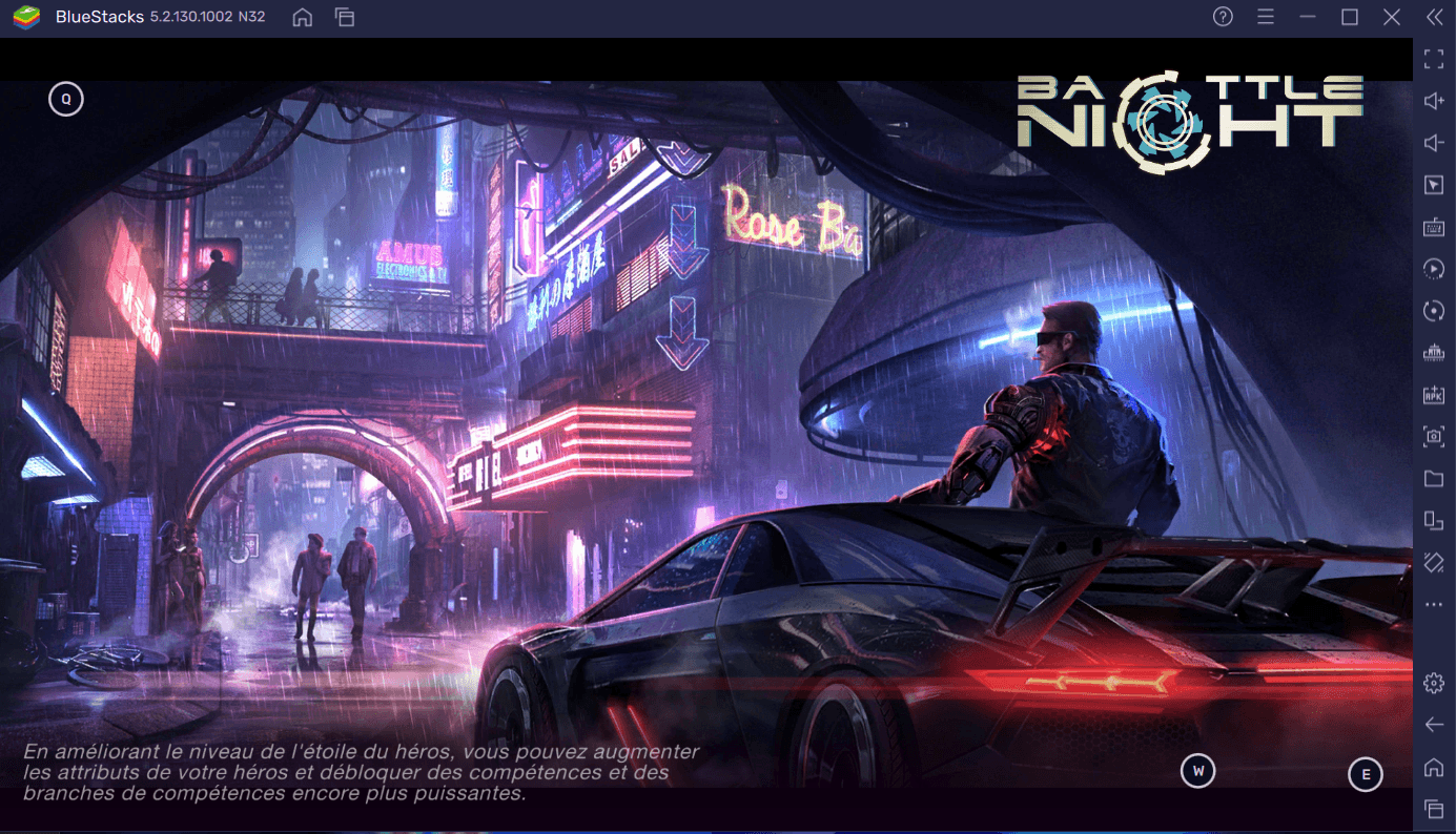 Comment Jouer à Battle Night: Cyberpunk-Idle RPG sur PC avec BlueStacks